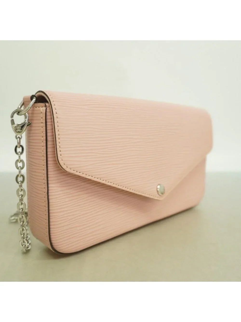 Louis Vuitton Shoulder Wallet Epi Pochette Felicity Rose Velours